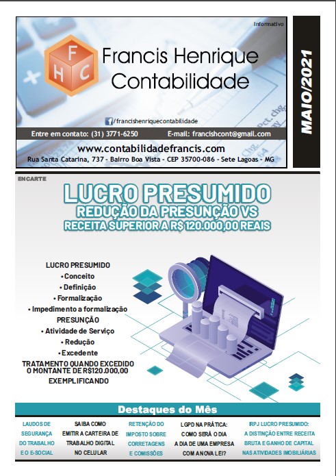 INFORMATIVO MAIO 2021